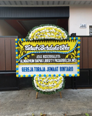 Papan Bunga Duka di Winong