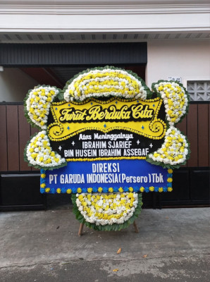 Papan Bunga Duka di Winong
