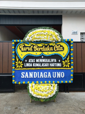 Papan Bunga Duka di Winong
